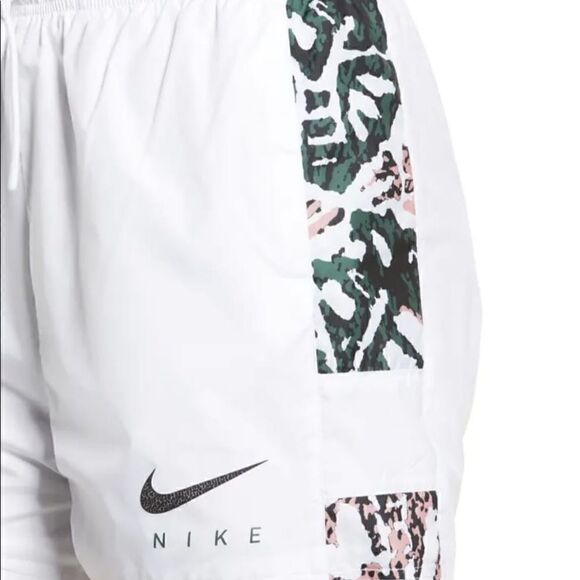 Nike Sportswear NSW Agassi Vibes Women's Casual Shorts White Black DM8302 100 - Picture 12 of 13
